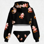Pokémon Women's Cropped Hoodie & Thong Sets
