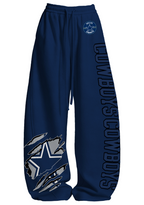 Dallas Cowboys Tops & Elasticated Trousers Two-Piece Set