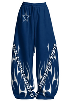 Dallas Cowboys Tops & Elasticated Trousers Two-Piece Set