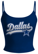 Dallas Cowboys Blue Tops & Elasticated Trousers Two-Piece Set