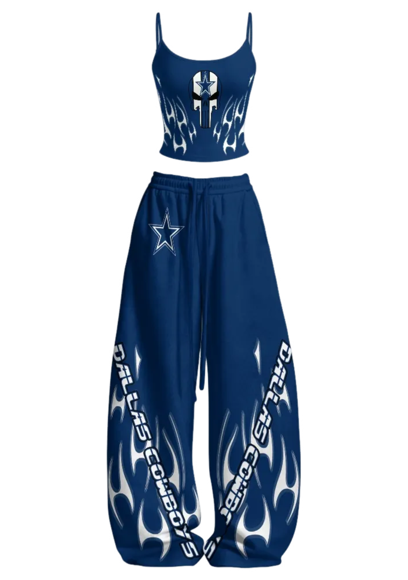Dallas Cowboys Tops & Elasticated Trousers Two-Piece Set Main image