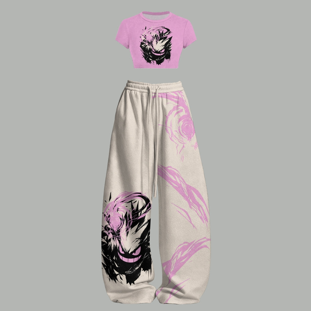 Pokémon T-Shirt  & Elasticated Trousers Two-Piece Set