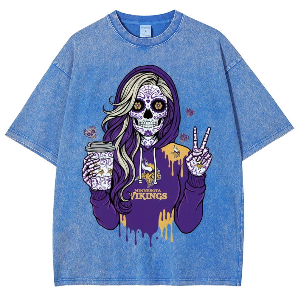 Unisex ¡°Minnesota Vikings¡± Washed T-Shirt
