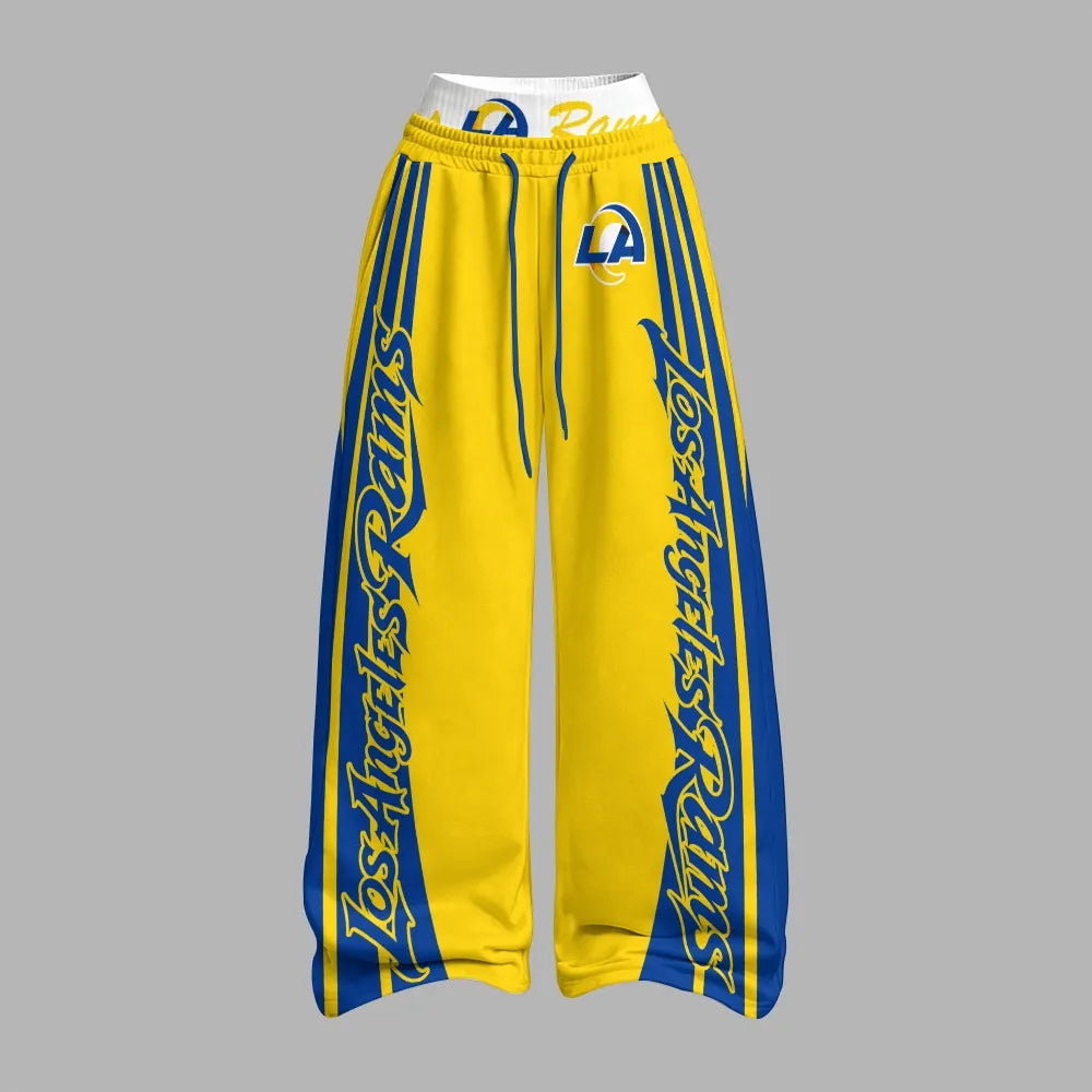 Los Angeles Rams Zip-up hooded jacket and elastic-waist pants set