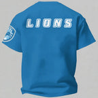 ¡°Detroit Lions¡± Printed Oversized Unisex T-shirt