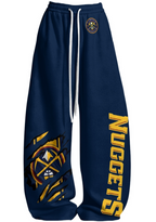 Denver Nuggets Tops & Elasticated Trousers Two-Piece Set