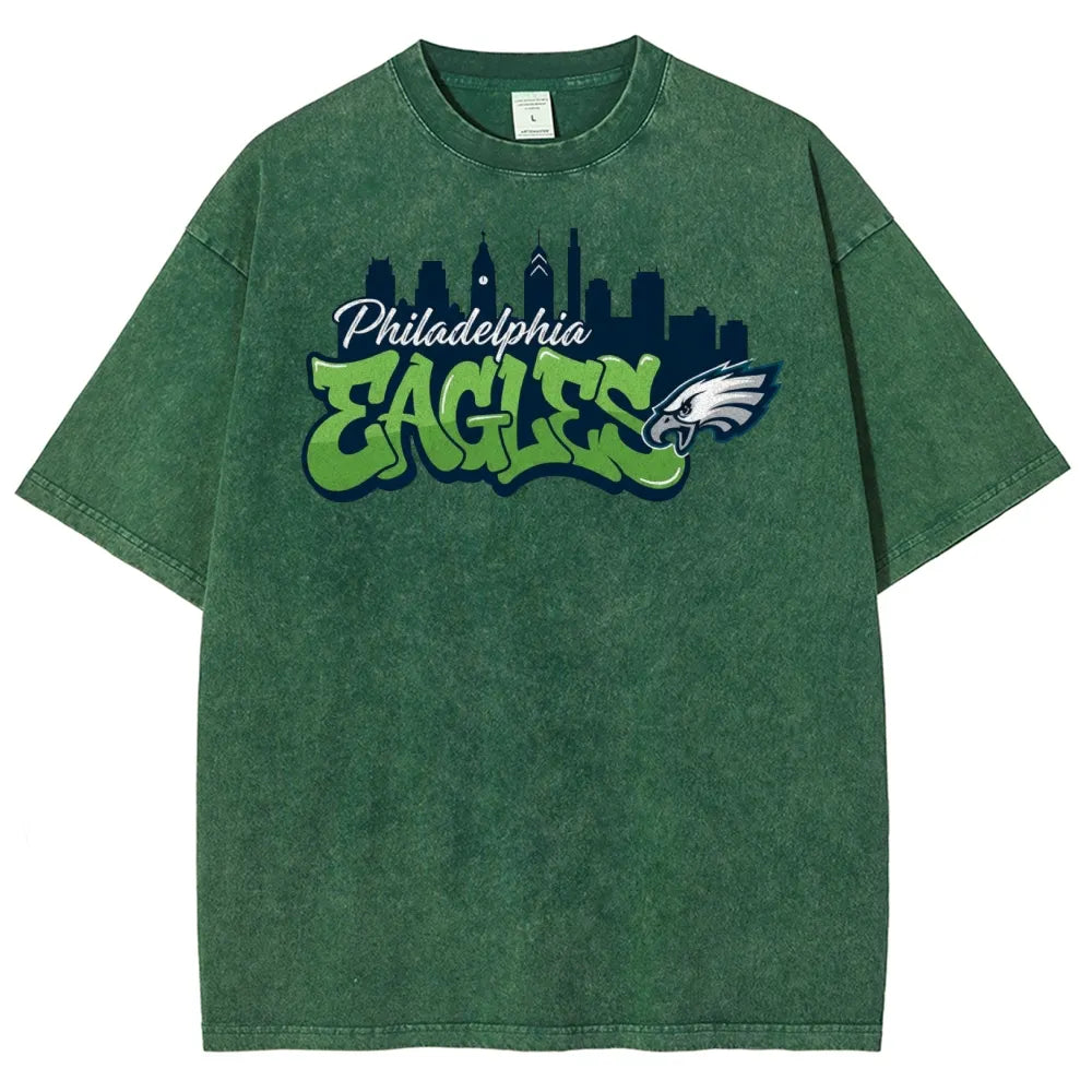 Philadelphia Eagles Unisex Vintage Washed T-shirt