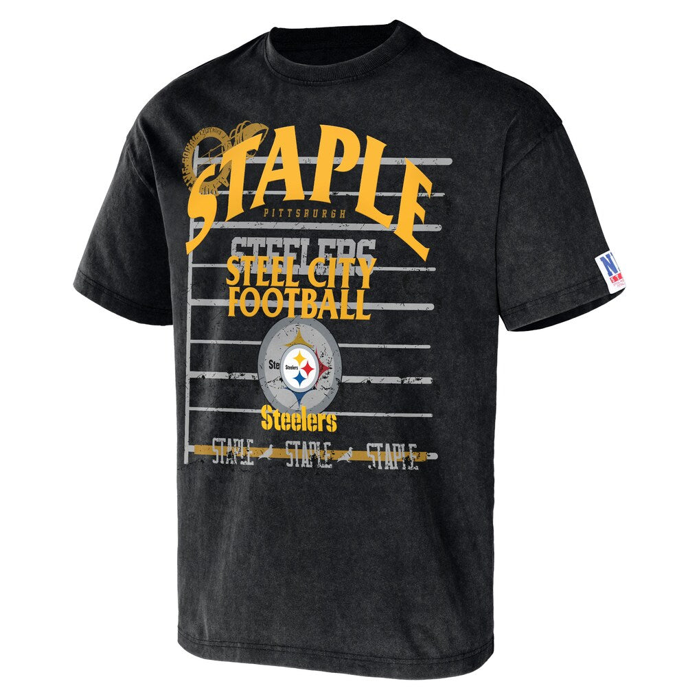 Pittsburgh Steelers Steel City Retro Washed Tee Main image