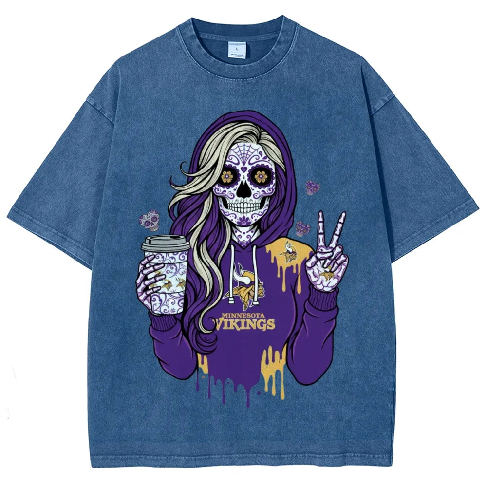 Unisex ¡°Minnesota Vikings¡± Washed T-Shirt