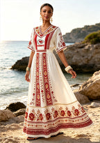 Kansas City Chiefs Bohemian Maxi Dress