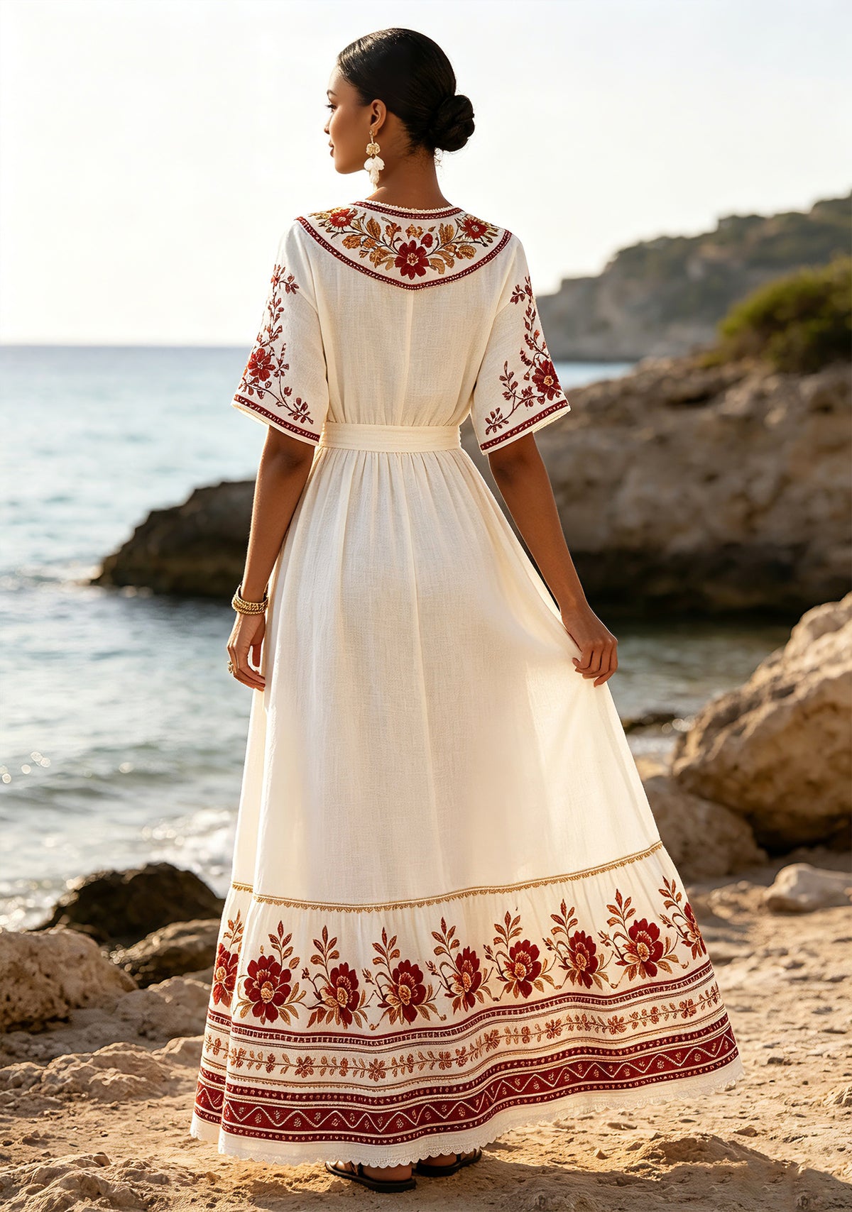 Kansas City Chiefs Bohemian Maxi Dress