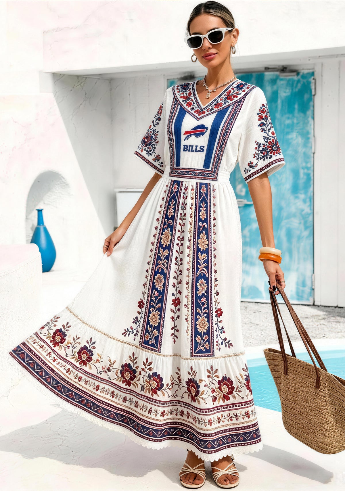 Buffalo Bills Bohemian Maxi Dress Main image