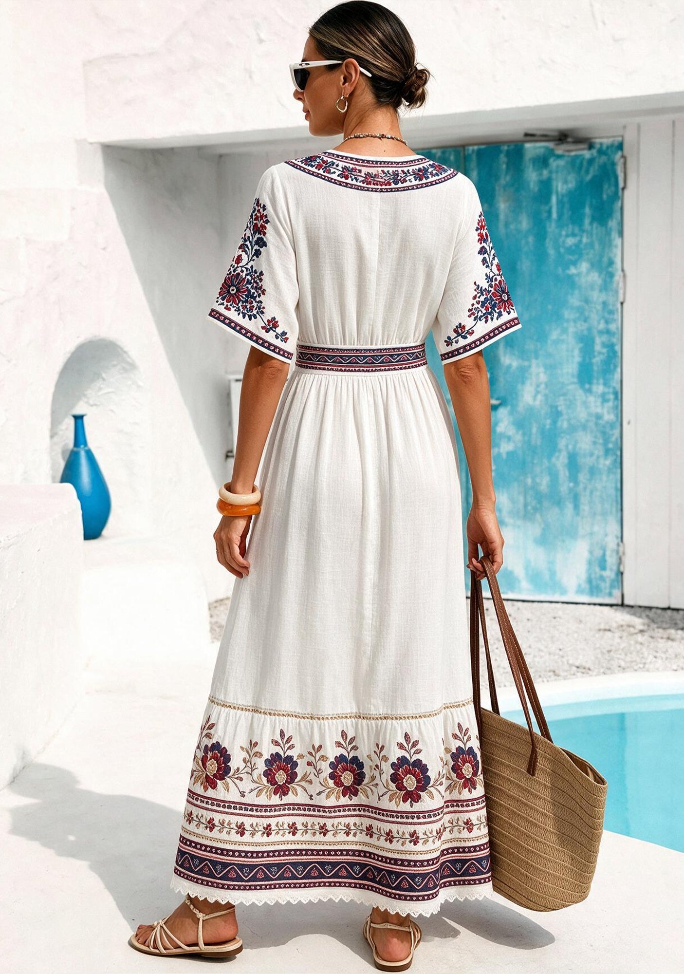 Buffalo Bills Bohemian Maxi Dress Secondary image