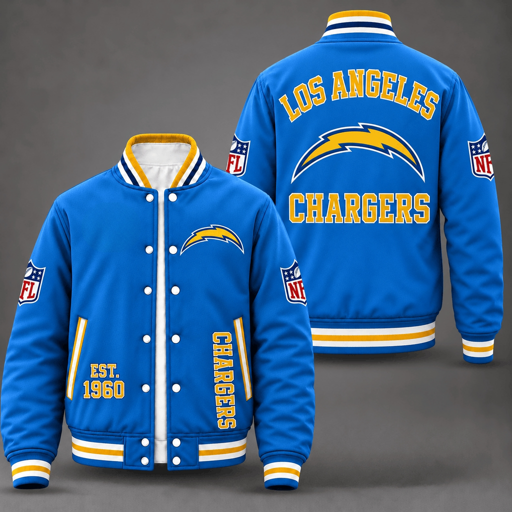 Unisex Los Angeles Chargers Varsity Jacket