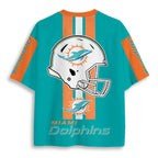 Miami Dolphins Team Logo Graphic Jersey Shirts