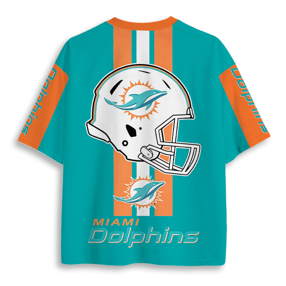 Miami Dolphins Team Logo Graphic Jersey Shirts