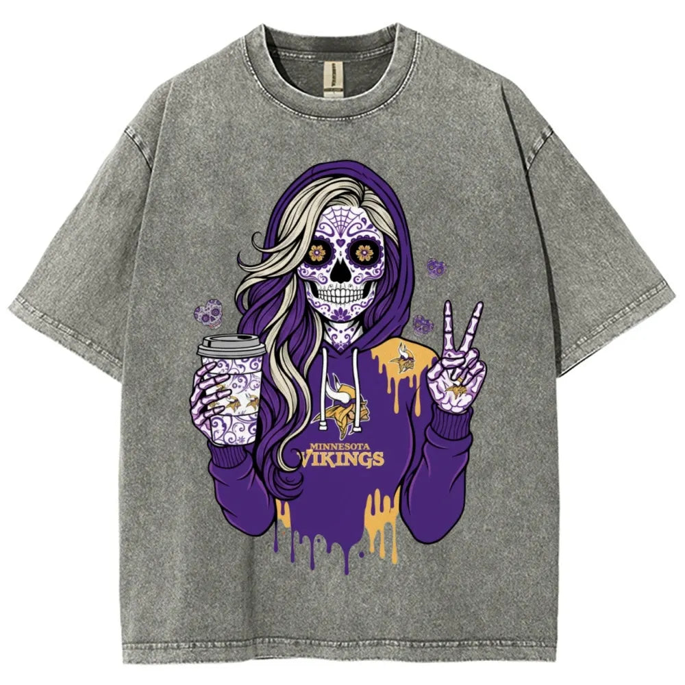 Unisex ¡°Minnesota Vikings¡± Washed T-Shirt