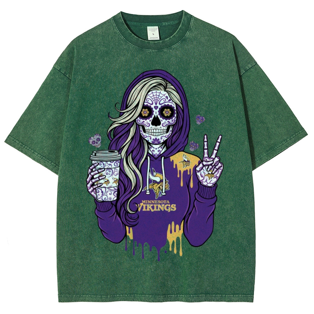Unisex ¡°Minnesota Vikings¡± Washed T-Shirt