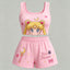 Animescollection Sailor Moon Vest and shorts Two-Piece Set