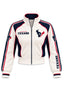 Women's Houston Texans Cropped Zip Up Track Jacket