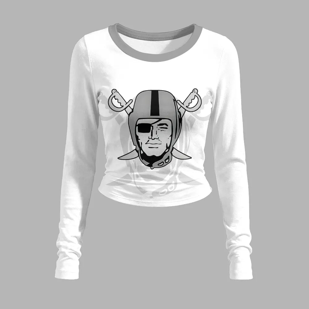Las Vegas Raiders Long-Sleeved Double-Layer Stretch Pants Set | NFL Secondary image
