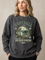 Women's Football Wilderness Floral Helmet Printed Long-Sleeve T-Shirt