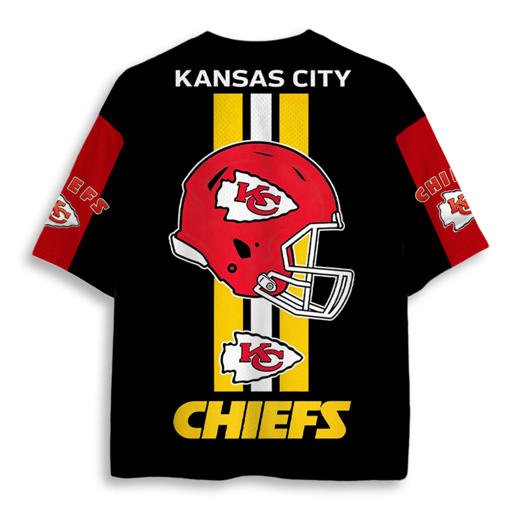Kansas City Chiefs Football Helmet Jersey Shirts