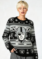 Las Vegas Raiders Ugly Christmas Football Fan Sweatshirt