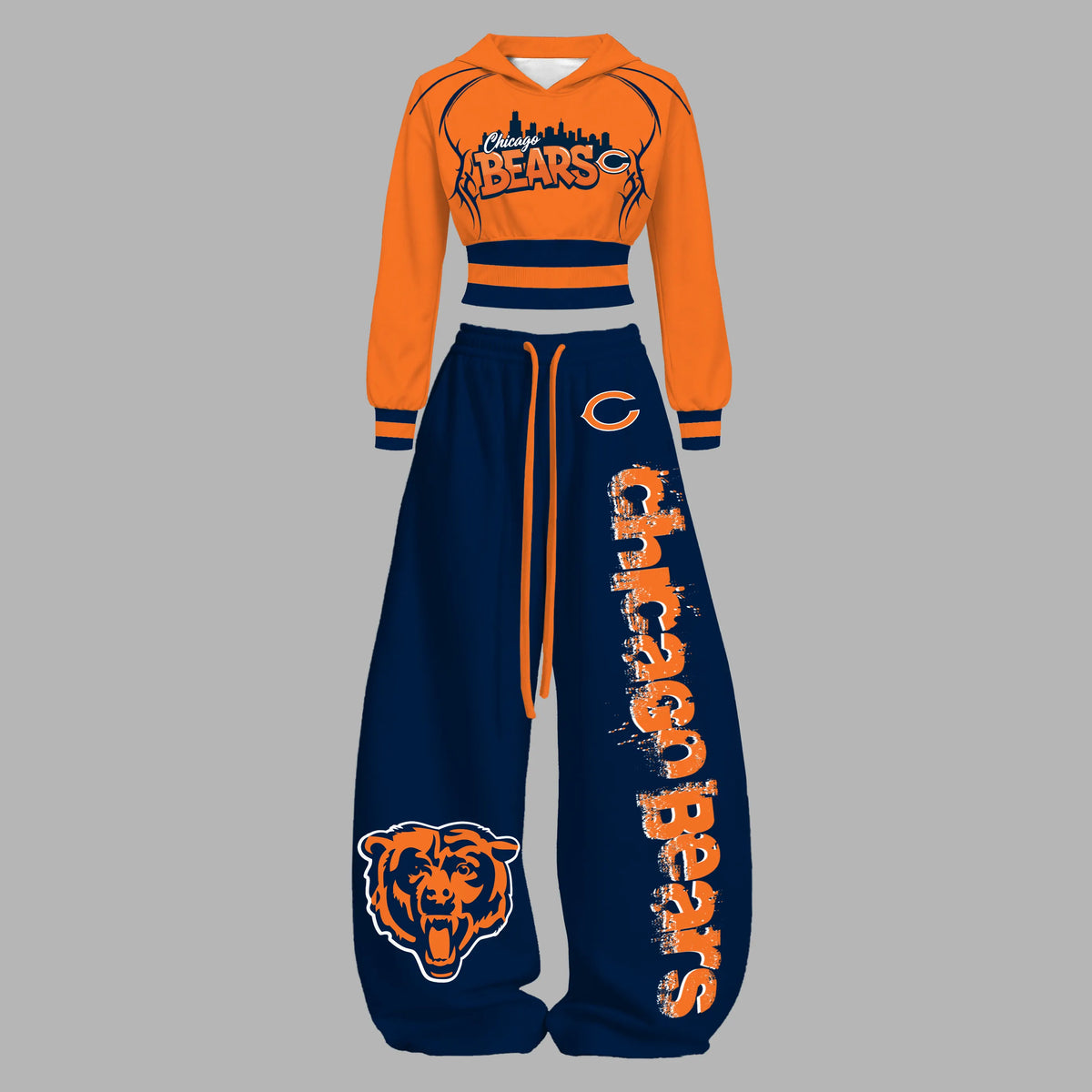 "Chicago Bears" Slim-fit sweatshirt and trousers set Main image