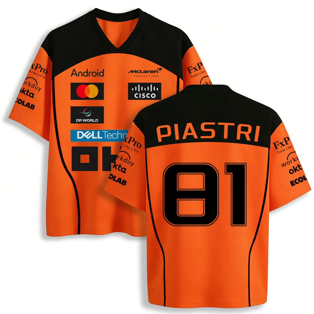 2026 McLaren F1 Oscar Piastri 81 Mesh Jersey Main image