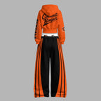 Cincinnati Bengals Zip-up hooded jacket and elastic-waist pants set | NFL