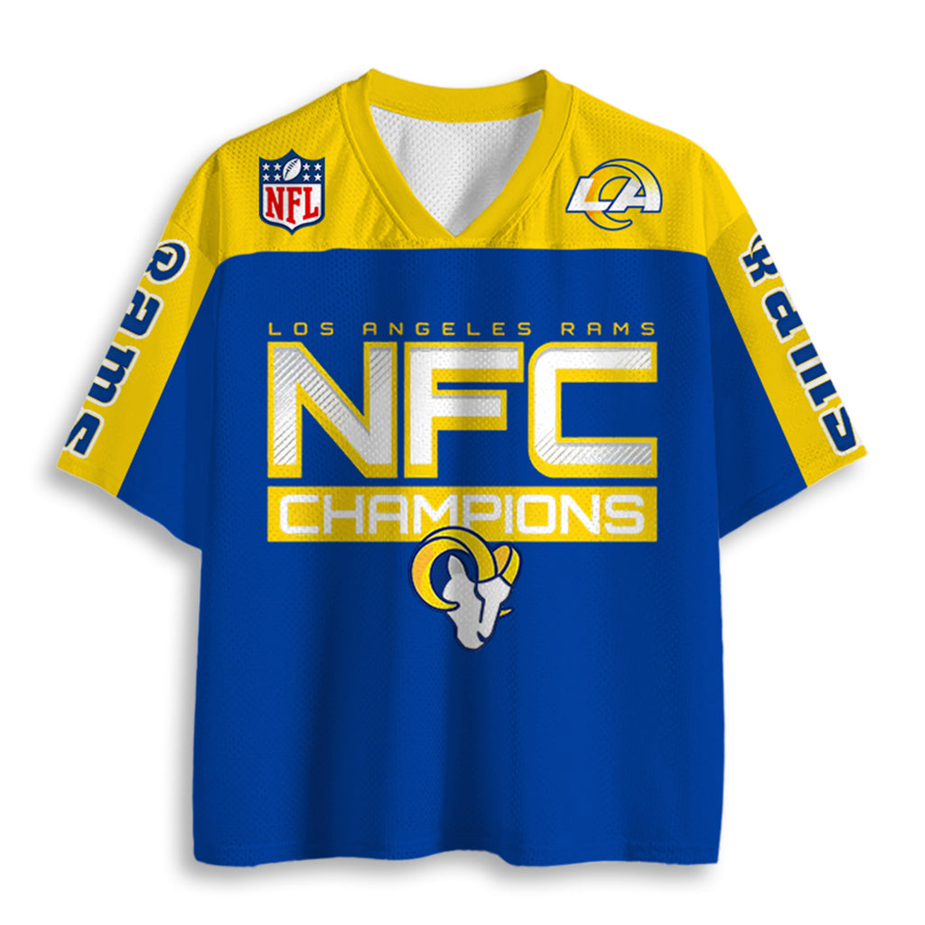 Los Angeles Rams NFC Champions Graphic Jersey Shirts