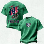 Houston Texans Printed Unisex 100% Pure Cotton Washed T-Shirt