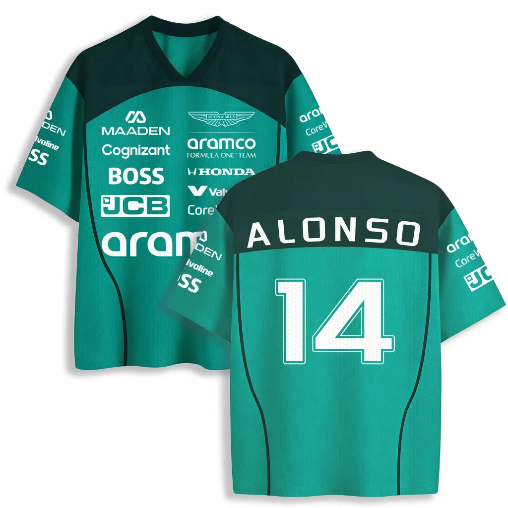 F1 Fernando Alonso 14 Legend Mesh Jersey