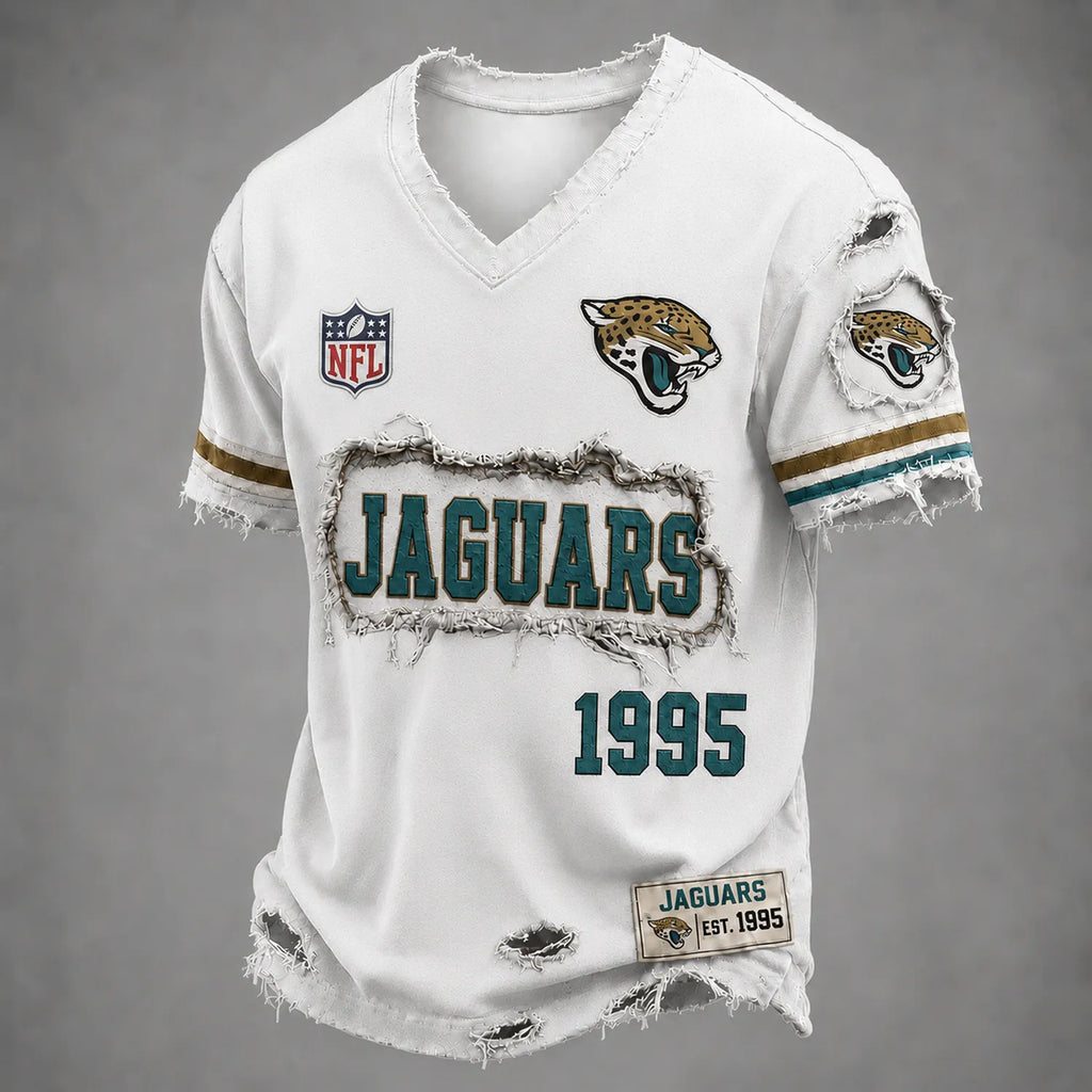 JAC x NFL LUXURY V-Neck T-Shirt 3005 DatND DVT