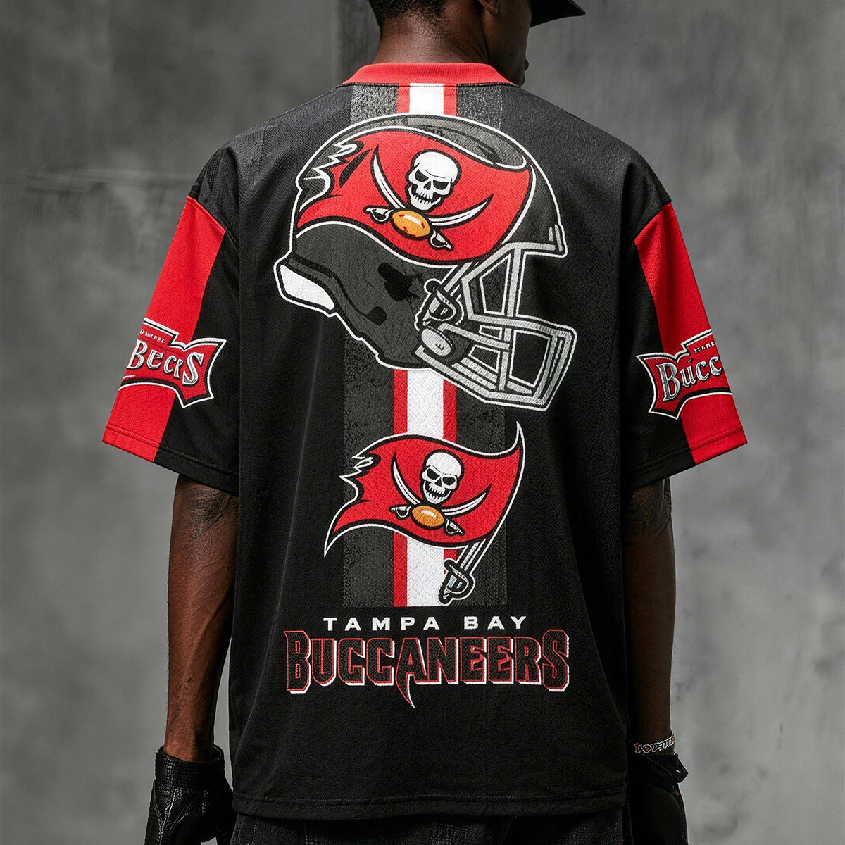 Tampa Bay Buccaneers Horror Characters Graphic Jersey Shirts