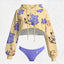 Pokémon Women's Cropped Hoodie & Thong Sets