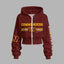 Washington Commanders Zip-up hooded jacket and elastic-waist pants set