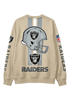 Las Vegas Raiders 1960 Football Helmet Graphic Crewneck Sweatshirt