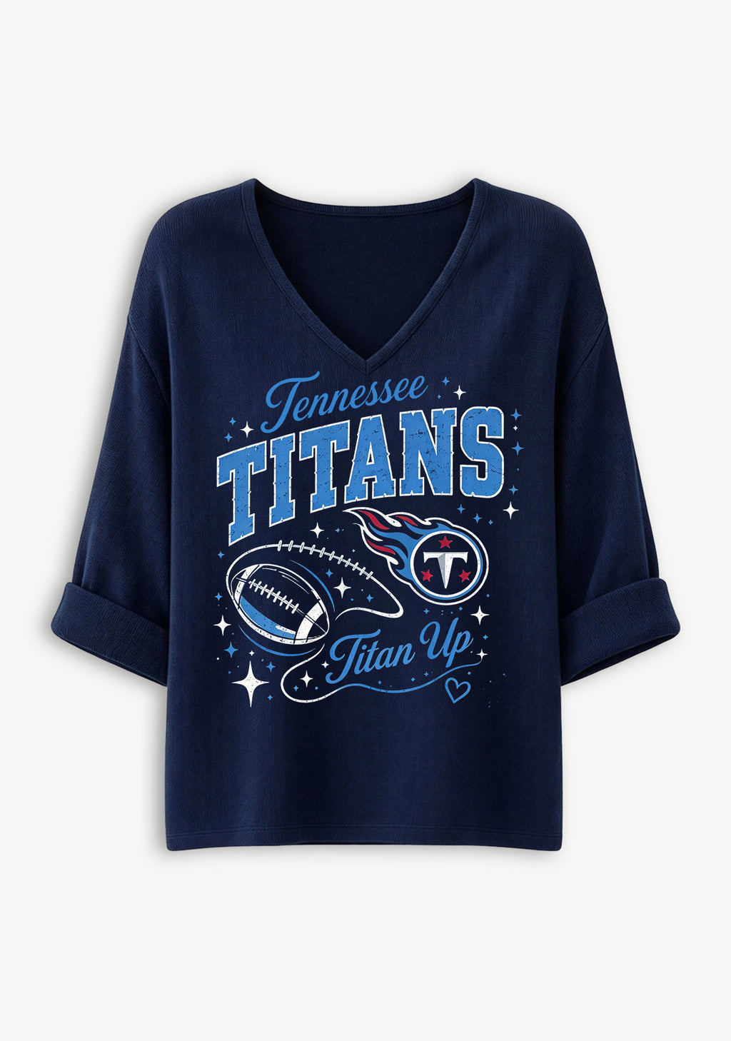 Women Tennessee Titans Long Sleeve Game Day Shirt