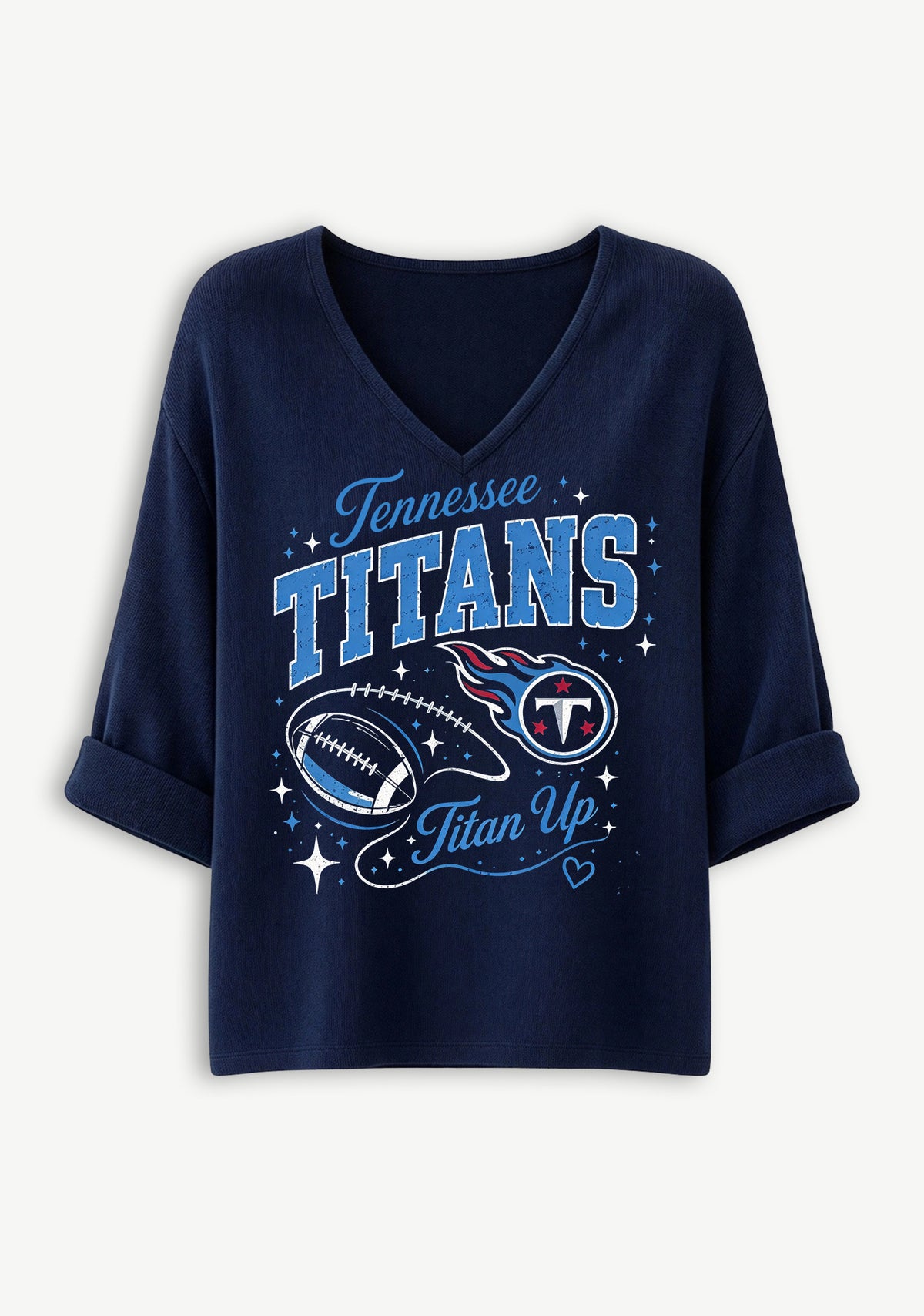 Women Tennessee Titans Long Sleeve Game Day Shirt