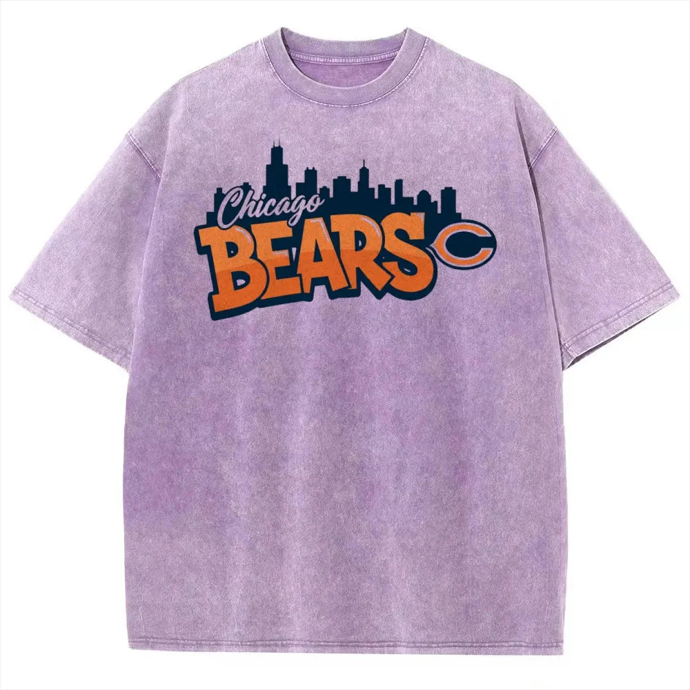Chicago Bears Unisex Vintage Washed T-shirt