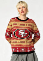 San Francisco 49ers Ugly Christmas Football Fan Sweatshirt