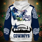 Dallas Cowboys 2026 New 3D Graphic Hoodie