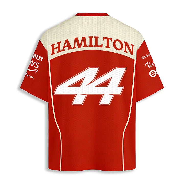 2026 Ferrari F1 Lewis Hamilton 44 Mesh Jersey