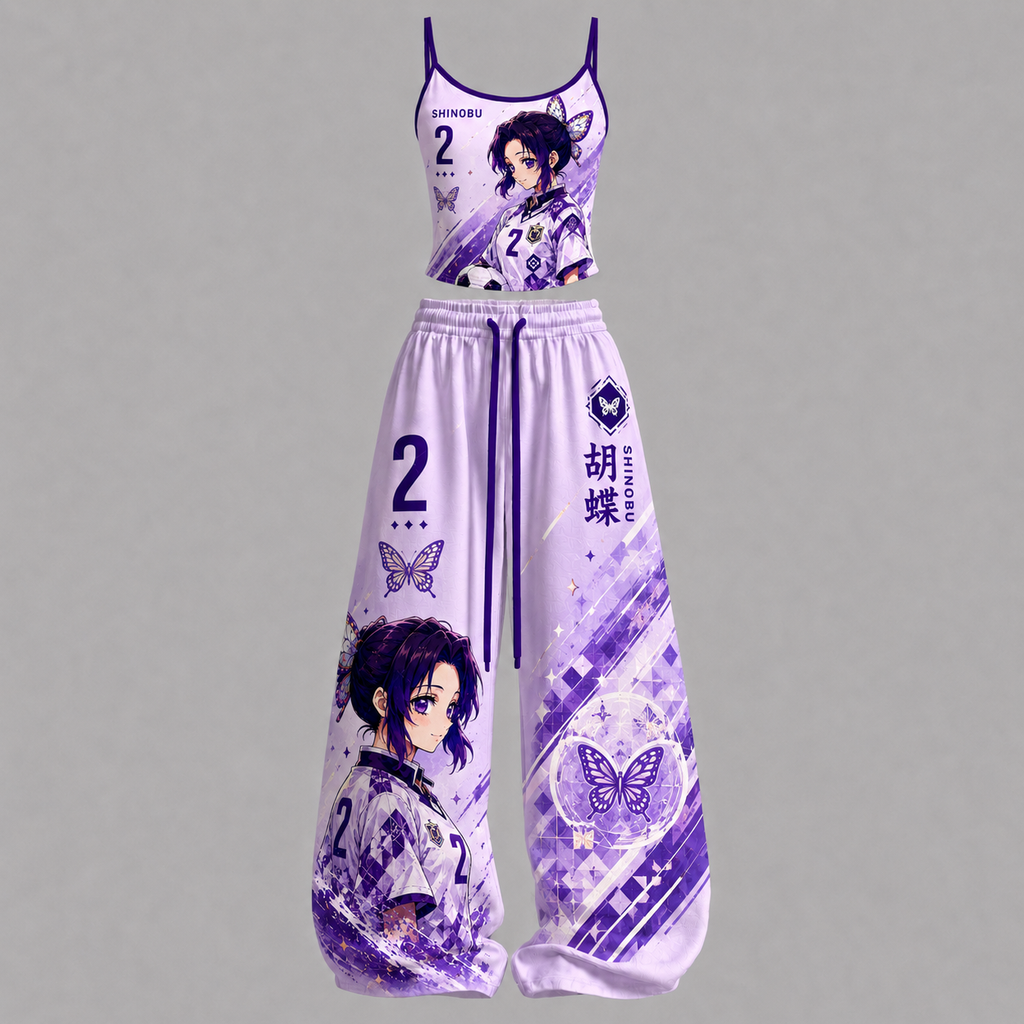 Demon Slayer Soccer Suspender Set