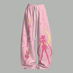 Sailor Moon Top & Elasticated Trousers Two-Piece Set