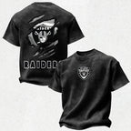 Las Vegas Raiders Printed Unisex 100% Pure Cotton Washed T-Shirt