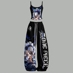One Piece Top & Elasticated Trousers Two-Piece Set