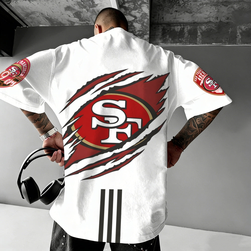 Unisex “San Francisco 49ers ” Inspired Trendy T-shirt